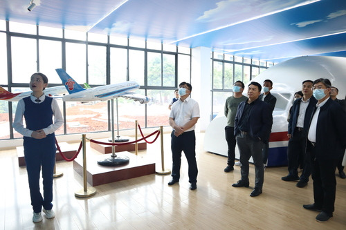 天游ty8检测中心官方登录与天有集团探讨产教融合校企合作